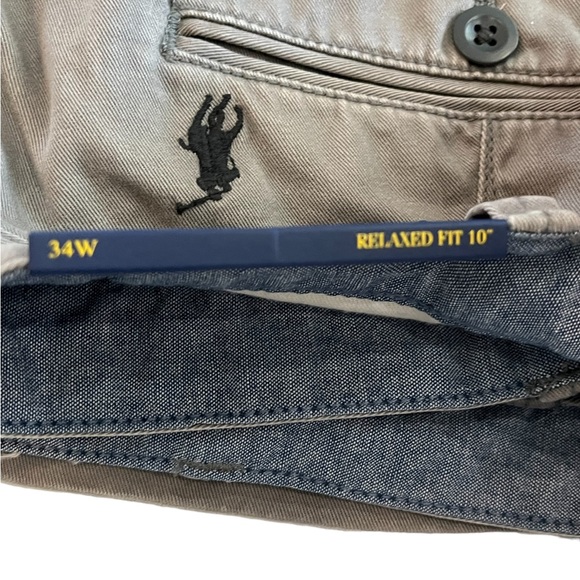 NWT Men’s Gray Polo Ralph Lauren Relaxed Fit 10” Shorts - Picture 6 of 9